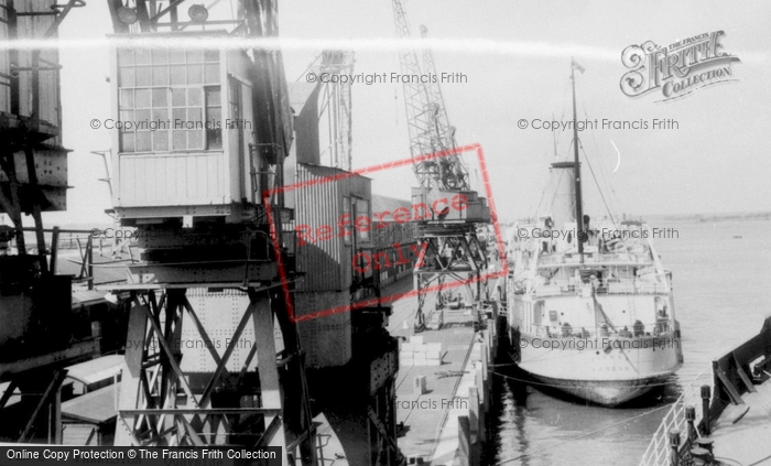 Photo of Parkeston, Quayside c.1960