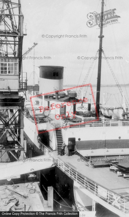 Photo of Parkeston, Quayside c.1960