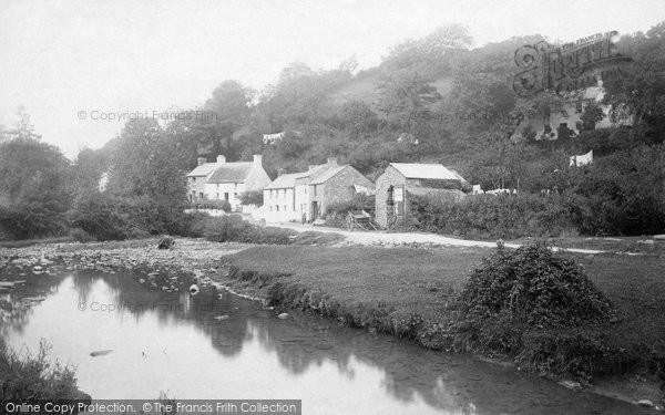 Photo of Parkmill, the Village 1893