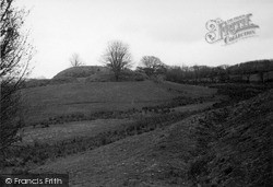 Ancient Earthworks c.1955, Parracombe