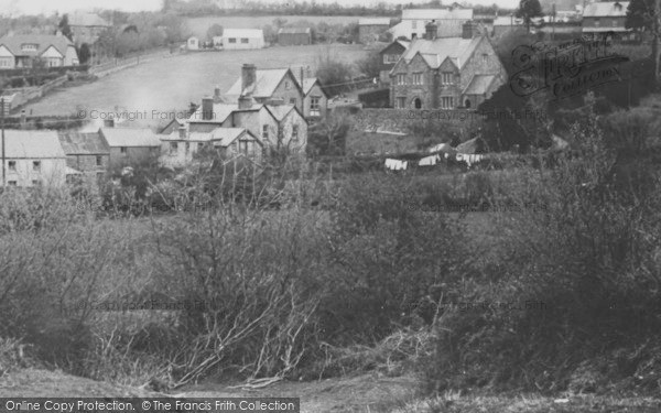 Photo of Parracombe, Earthworks Path c.1950