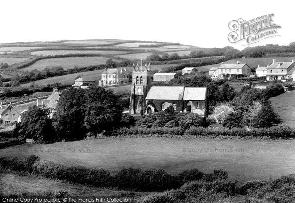 Photo of Parracombe, From Castle Hill 1907