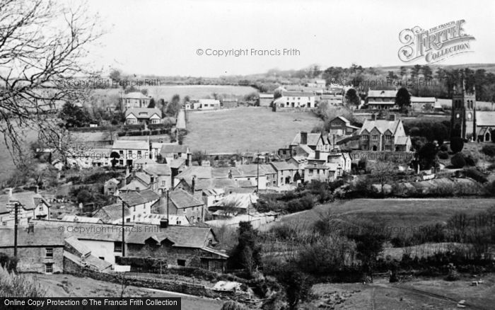 Photo of Parracombe, General View c.1955