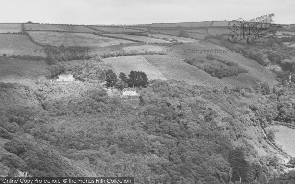 Photo of Parracombe, Heddon's Gate c.1955
