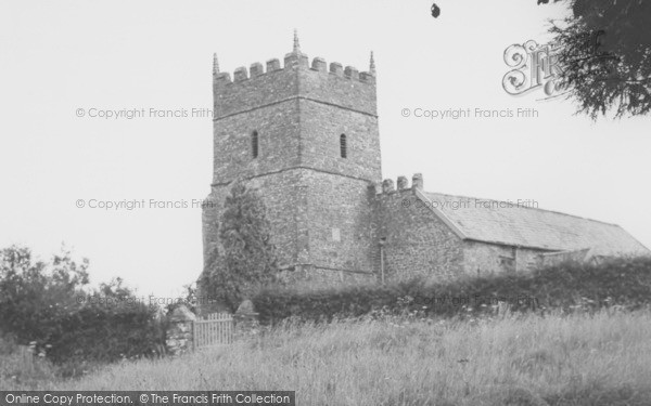 Photo of Parracombe, St Petreock's Church, Church Town c.1960