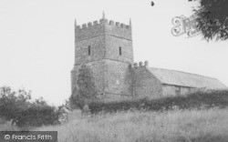 St Petreock's Church, Church Town c.1960, Parracombe