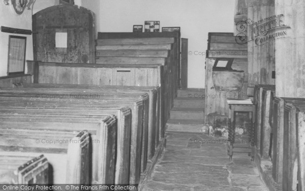 Photo of Parracombe, St Petreock's Church Interior c.1960