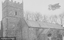 St Petrock's Church c.1950, Parracombe