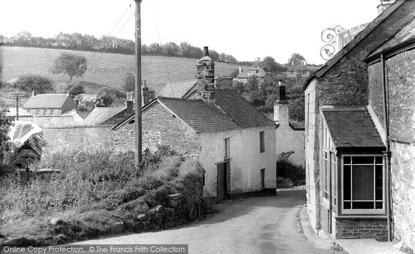 Photo of Parracombe, The Village c.1955