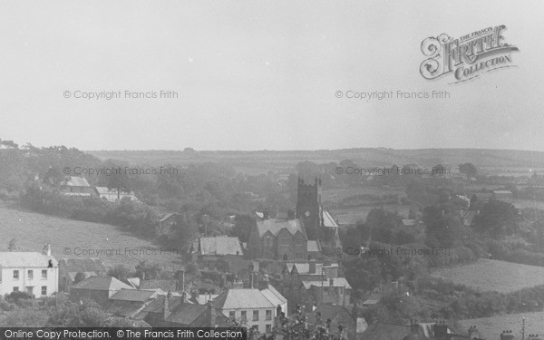 Photo of Parracombe, The Village From Edgehill c.1955