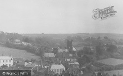 The Village From Edgehill c.1955, Parracombe