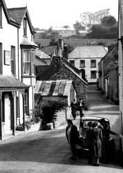 The Village Street c.1950, Parracombe
