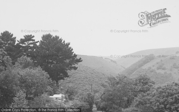 Photo of Parracombe, View From Heddon's Gate c.1955