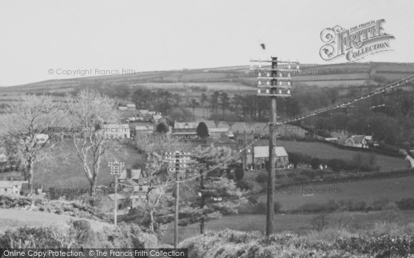 Photo of Parracombe, View From The Hill c.1950