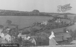 View Of The Village c.1955, Parracombe
