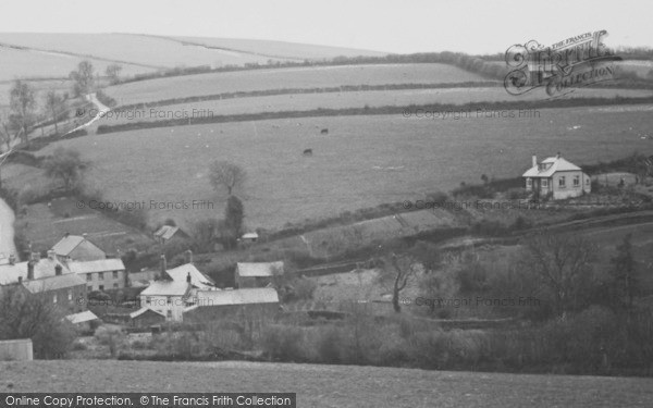 Photo of Parracombe, Village c.1955