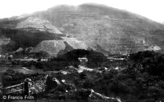 Pass of Leny, the Quarries c1880