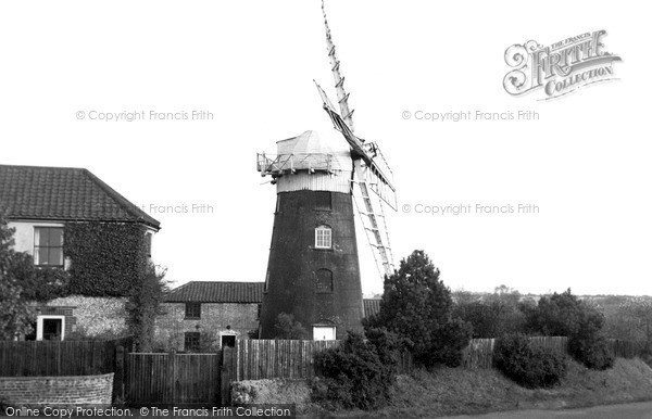 Photo of Paston, The Old Mill c.1965
