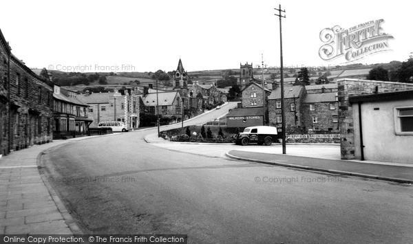 Photo of Pateley Bridge, Station Square c.1955