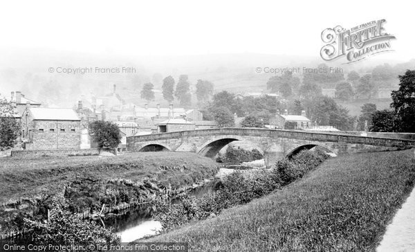 Photo of Pateley Bridge, The Bridge 1893