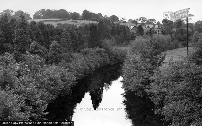 Photo of Pateley Bridge, The Nidd c.1955