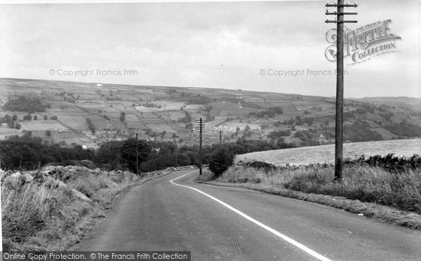 Photo of Pateley Bridge, View From Red Brae c.1955
