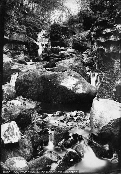 Photo of Pateley Bridge, Wath Waterfall 1893