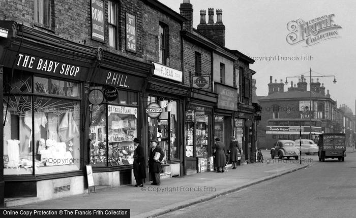Photo of Patricroft, Shops On Liverpool Road c.1955