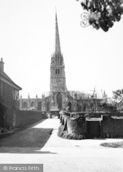St Patrick's Church c.1955, Patrington