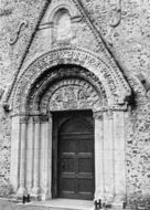 The Norman Doorway, St Mary's Church c.1955, Patrixbourne