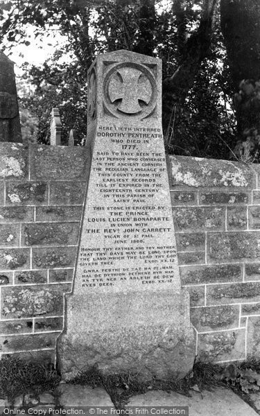 Photo of Paul, Dorothy Pentreath's Stone 1908