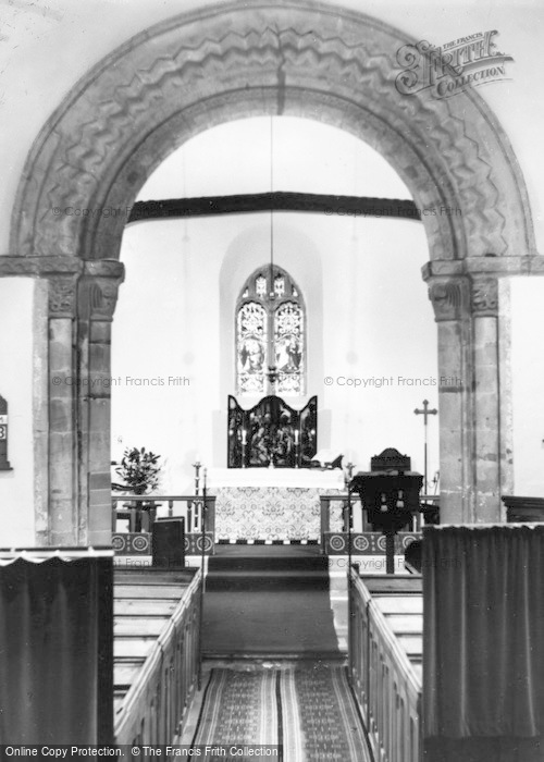 Photo of Pauntley, Church Interior c.1960