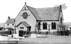 Holy Trinity Church c.1960, Peak Dale