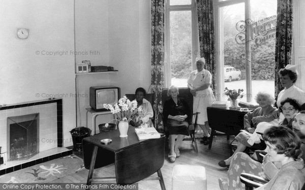 Photo of Pease Pottage, Lower Sitting Room, Woodhurst Hospital c.1955