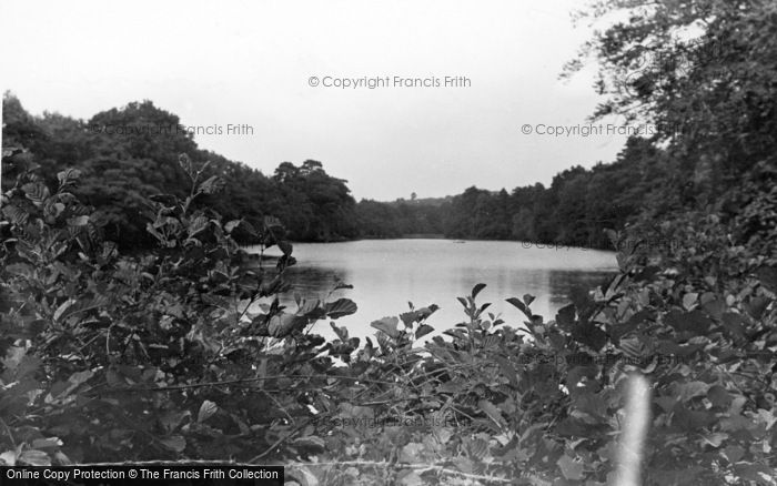 Photo of Pease Pottage, The Lake, Manning Heath c.1950