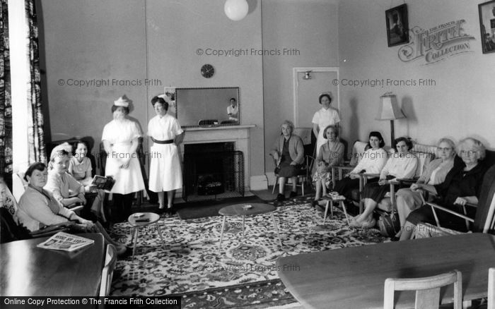 Photo of Pease Pottage, Upper Sitting Room, Woodhurst Hospital c.1955