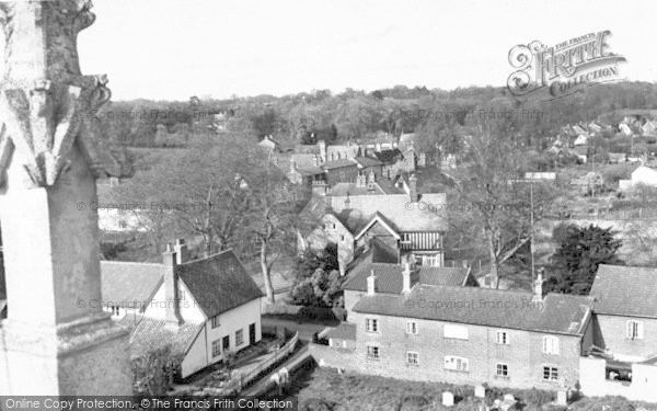 Photo of Peasenhall, General View c.1960