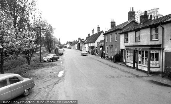 Photo of Peasenhall, The Village c.1960