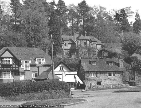 Photo of Peaslake, Forest Stores c.1955
