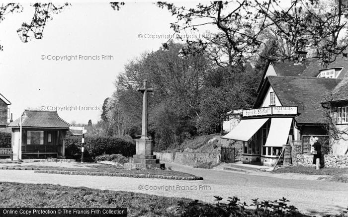 Photo of Peaslake, The Village c.1960