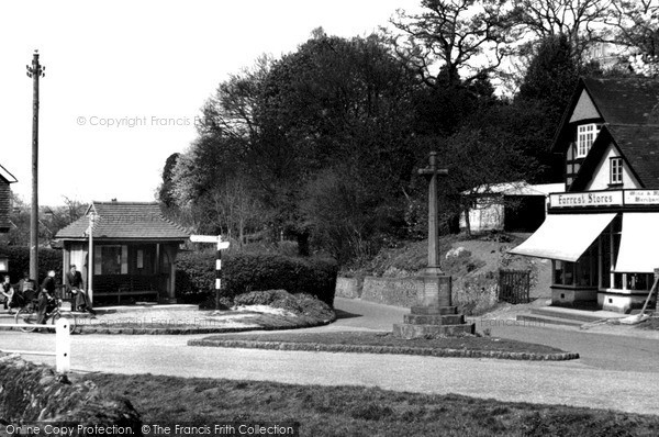 Photo of Peaslake, The Village Green c.1955