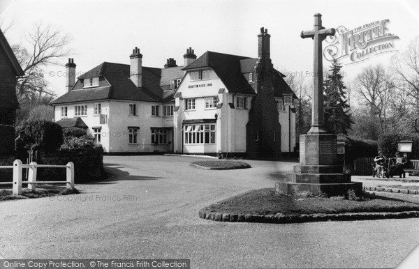 Photo of Peaslake, Village Centre c1955