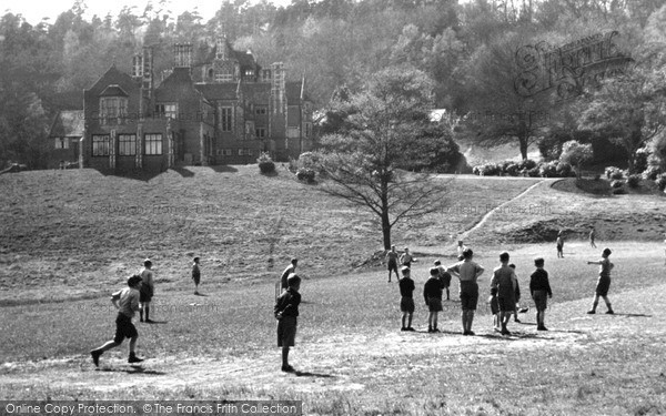 Photo of Peaslake, Woolpit School Playing Fields c.1955