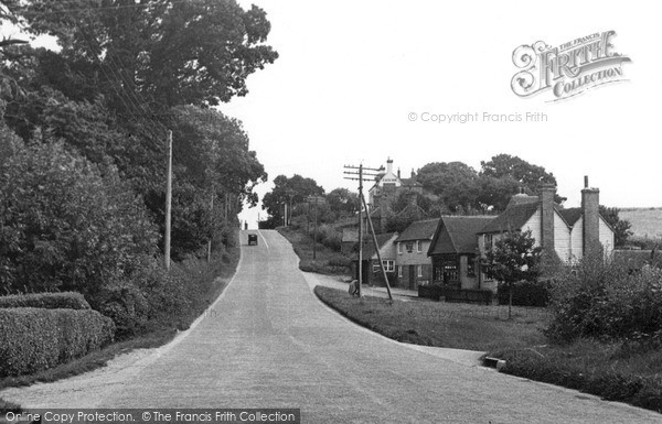 Photo of Peasmarsh, Cock Hill c.1955