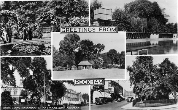 Photo of Peckham, Composite c.1955