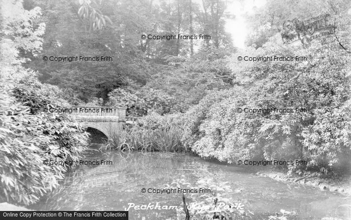 Photo of Peckham, Rye Park c.1939