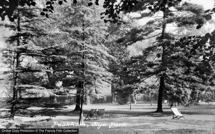 Photo of Peckham, Rye Park c.1939