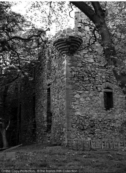 Photo of Peebles, Drochil Castle c.1960