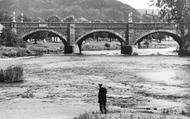 Fishing On The River Tweed c.1935, Peebles