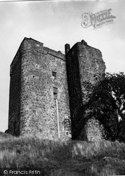Neidpath Castle 1950, Peebles